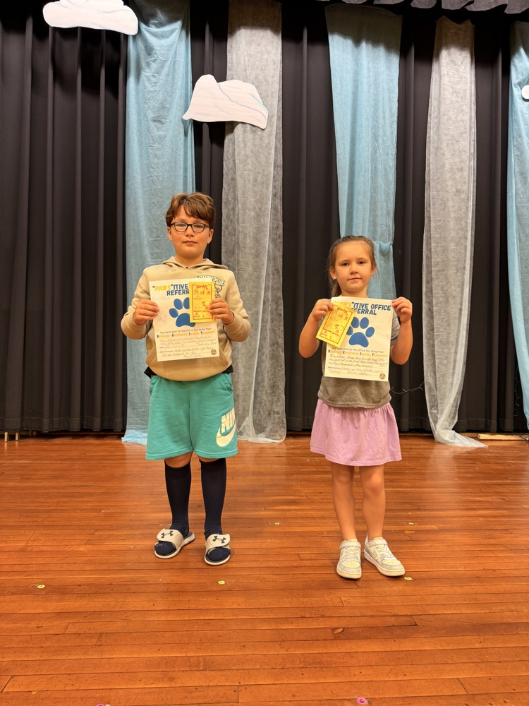 BES Paws-itive Paw Students