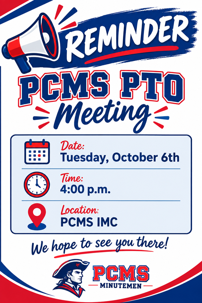 PCMS PTO Meeting