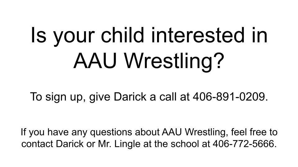 AAU Wrestling
