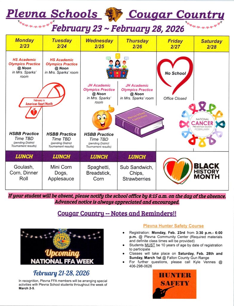Cougar Country Feb. 23 - Feb. 28, 2026
