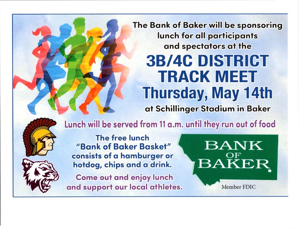 Thank you Bank of Baker!