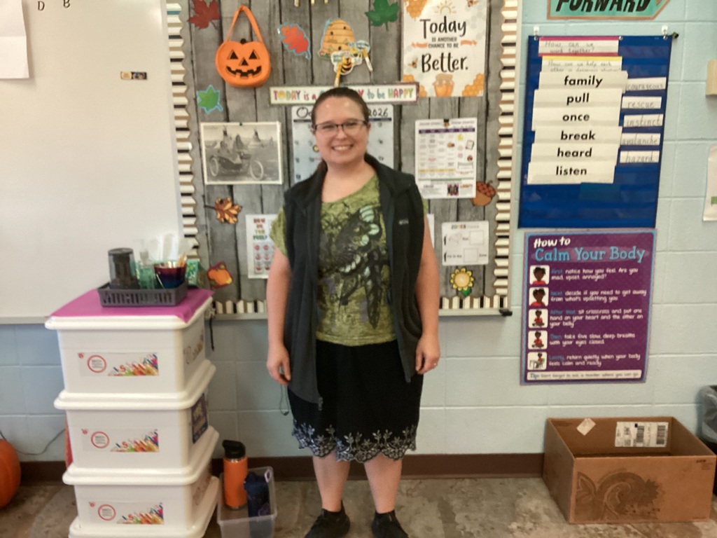 Plevna Cougar Staff Spotlight - Mrs. Oberlander