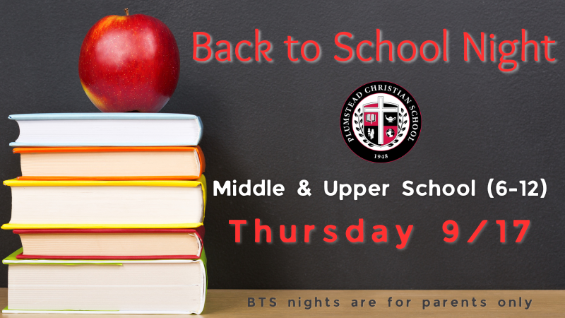 back to school nights