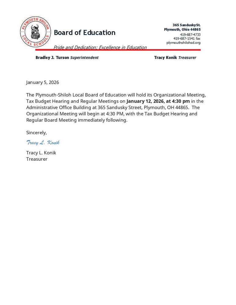 january notice 1-12-26