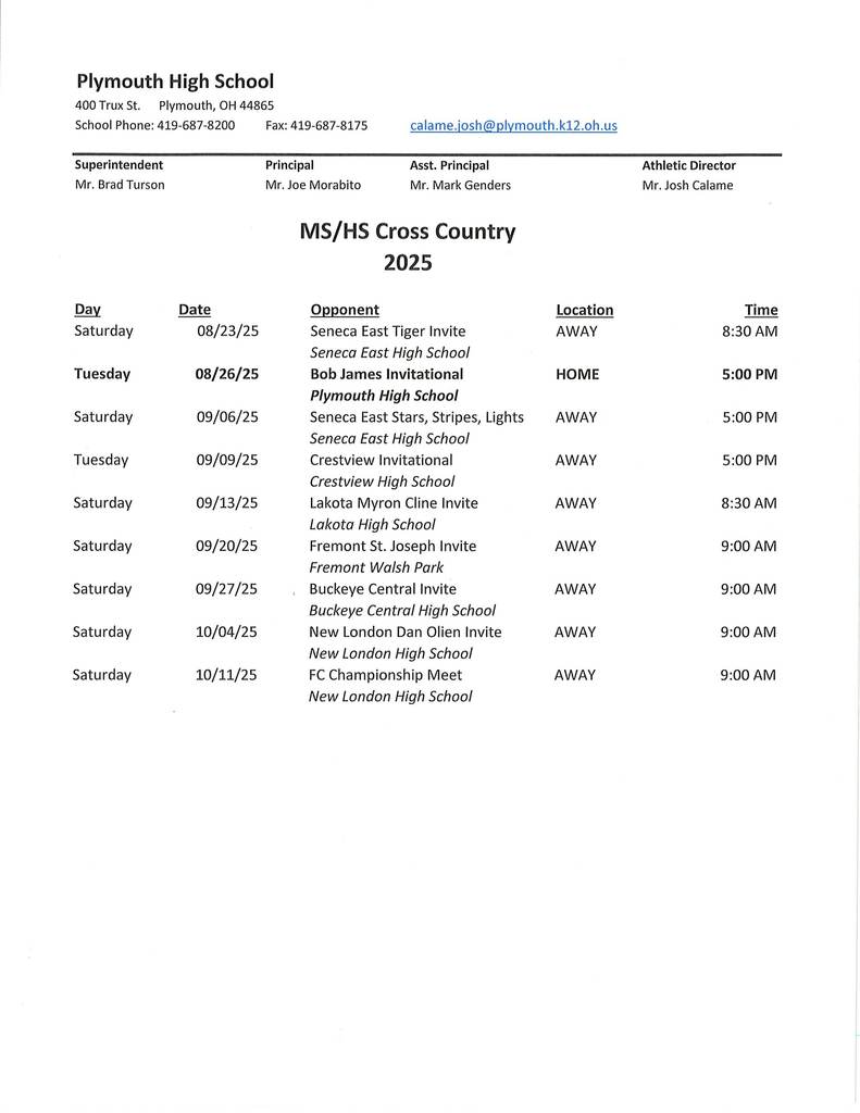 cross country 7-21-25