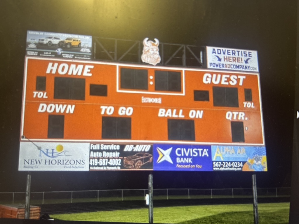 new scoreboard