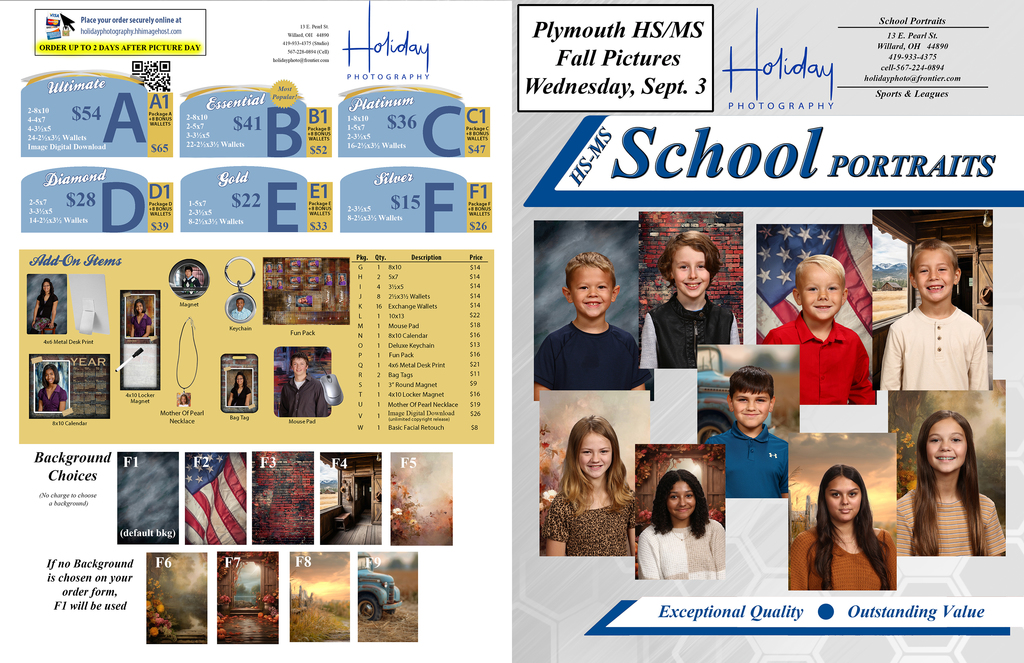 2025  HS-MS Envelopes Outside PHS Fall