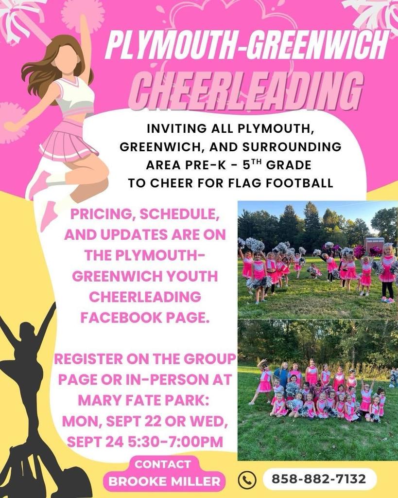 flag football cheer 2025