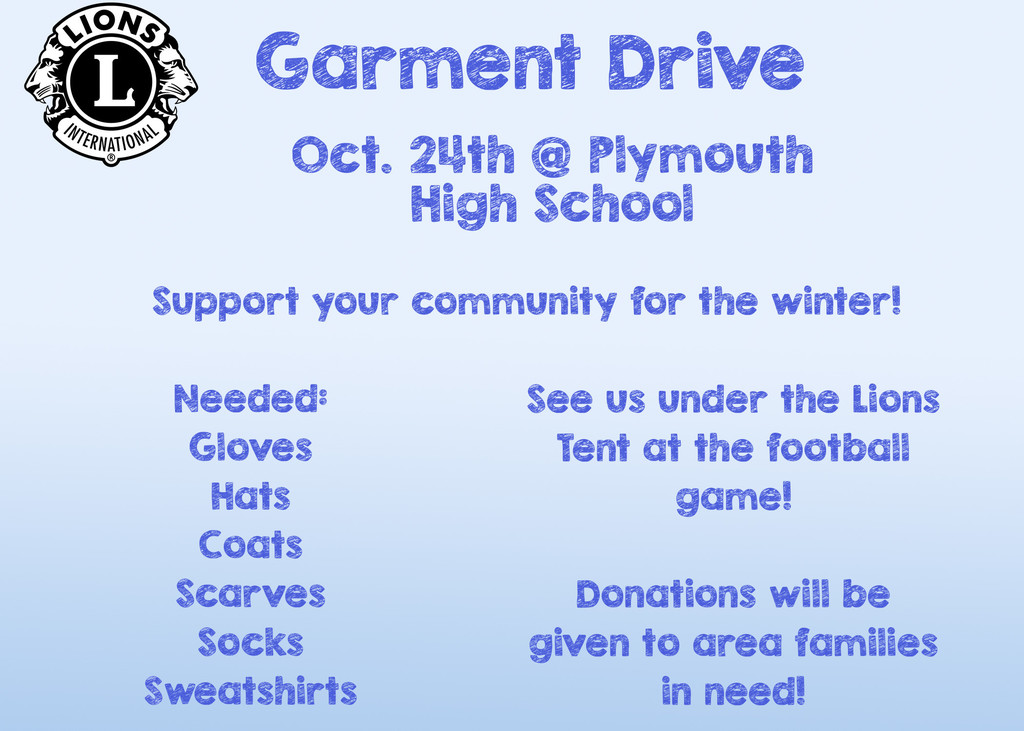 2025 Garment Drive