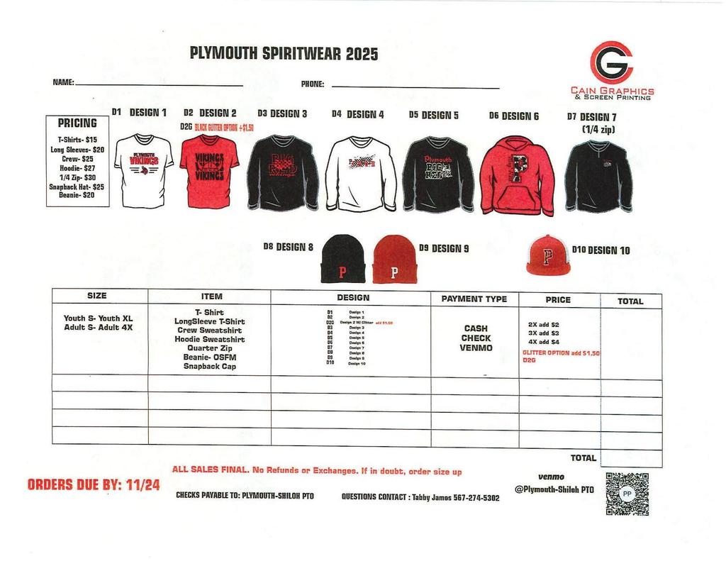 PTO spirit wear 2025 1