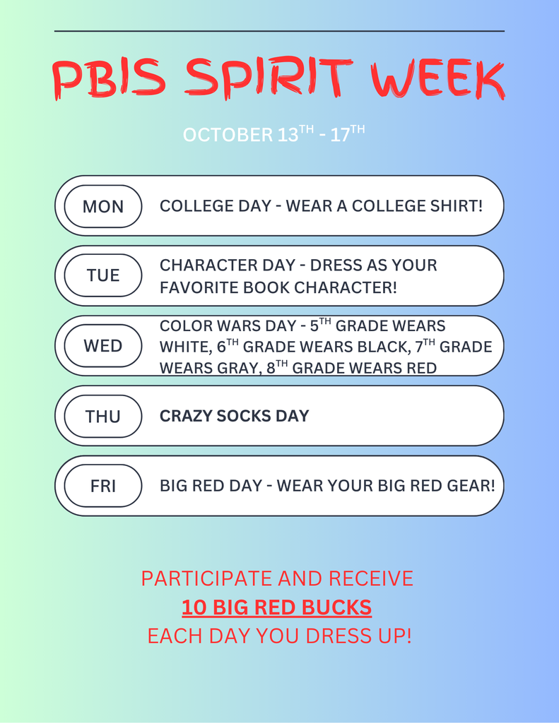 Fall Spirit Week
