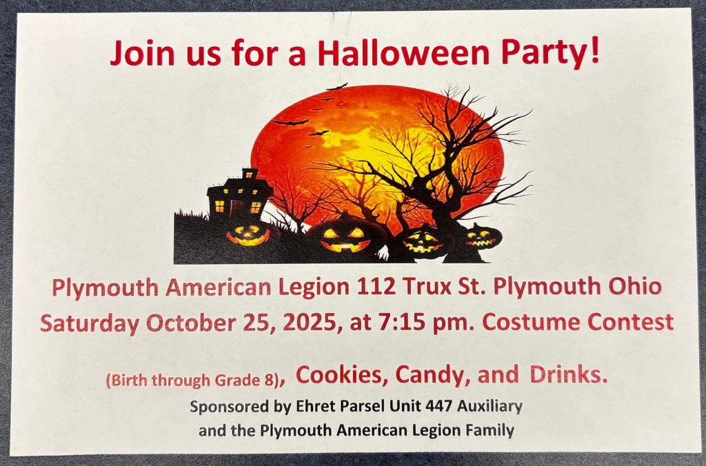 american legion halloween 10-25-25