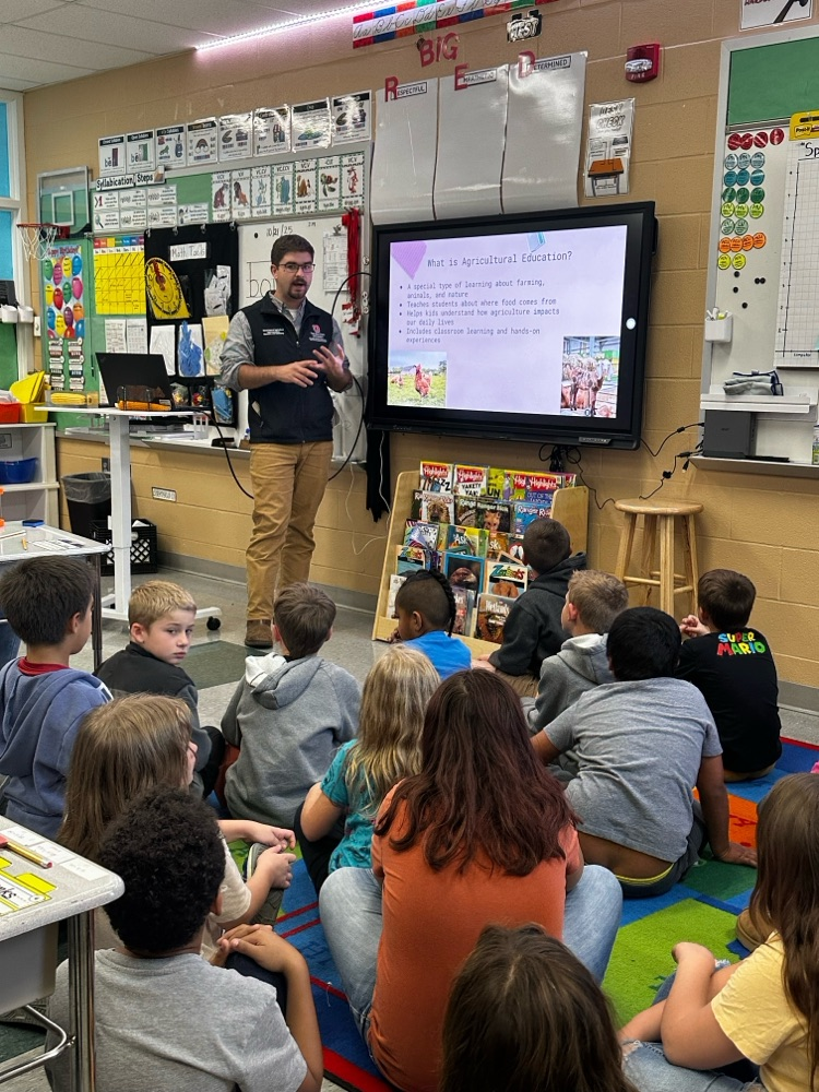 Mr. Reer and 3rd grade