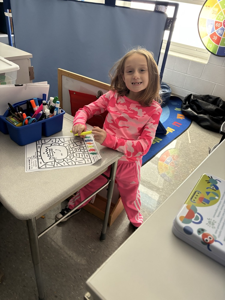 Camo day at elementary