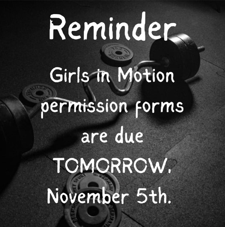 girls in motion flyer