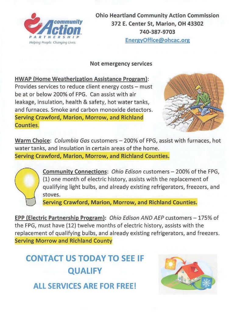 Weatherization Assistance Program Flyer - updated 2025pg2