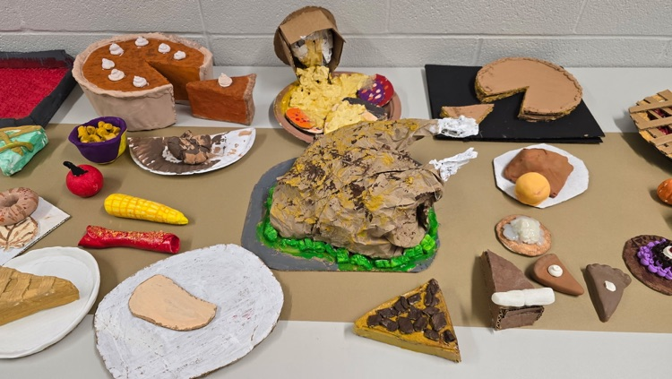 7th grade art for thanksgiving 