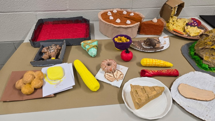 7th grade art for thanksgiving 