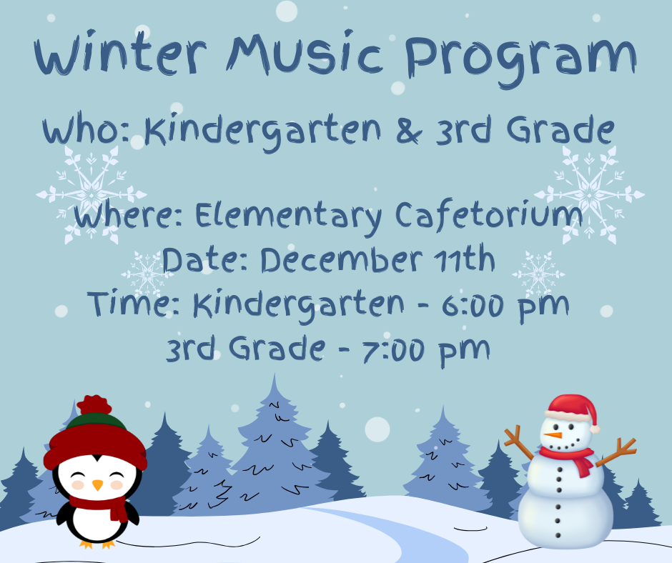 Winter Music Program