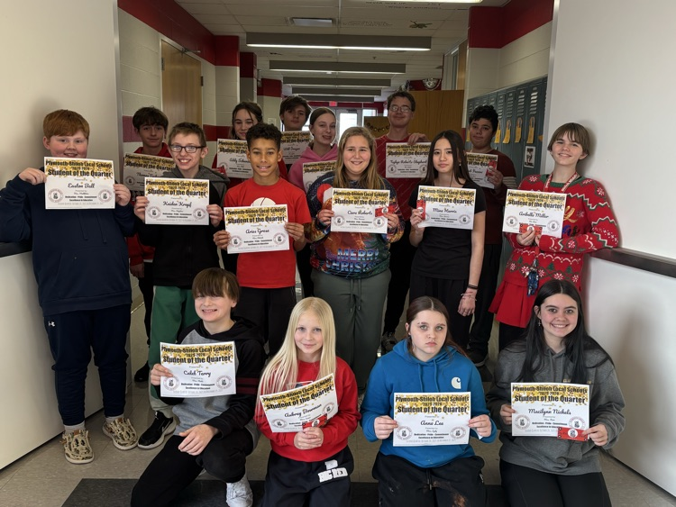 students of the month 2nd quarter