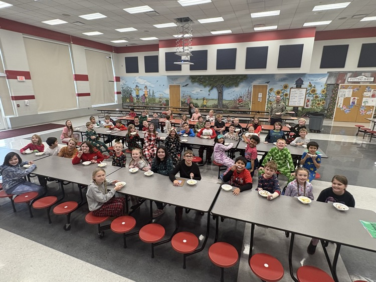 3rd grade students ice cream party
