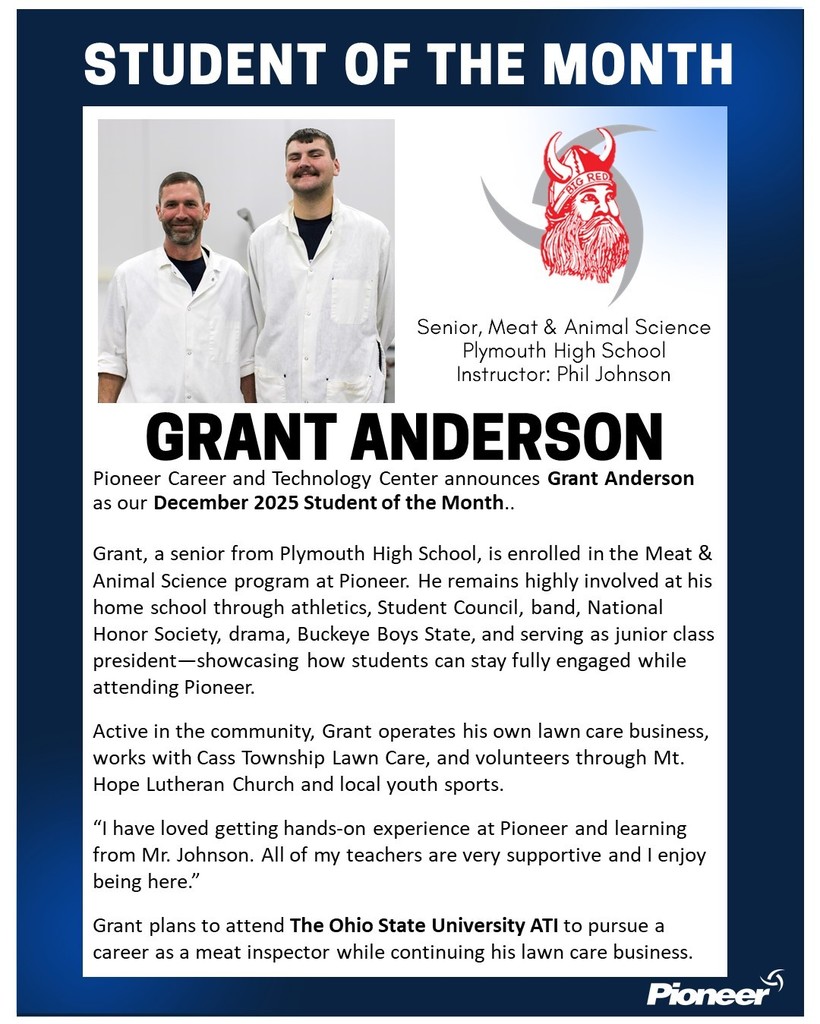 GAnderson dec student of the month