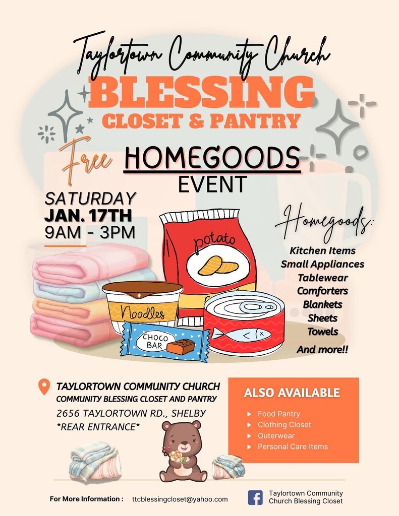 taylortown community church flyer 1-17-26