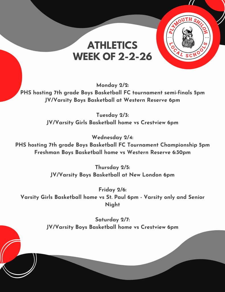 Athletics Week of 2-2-26