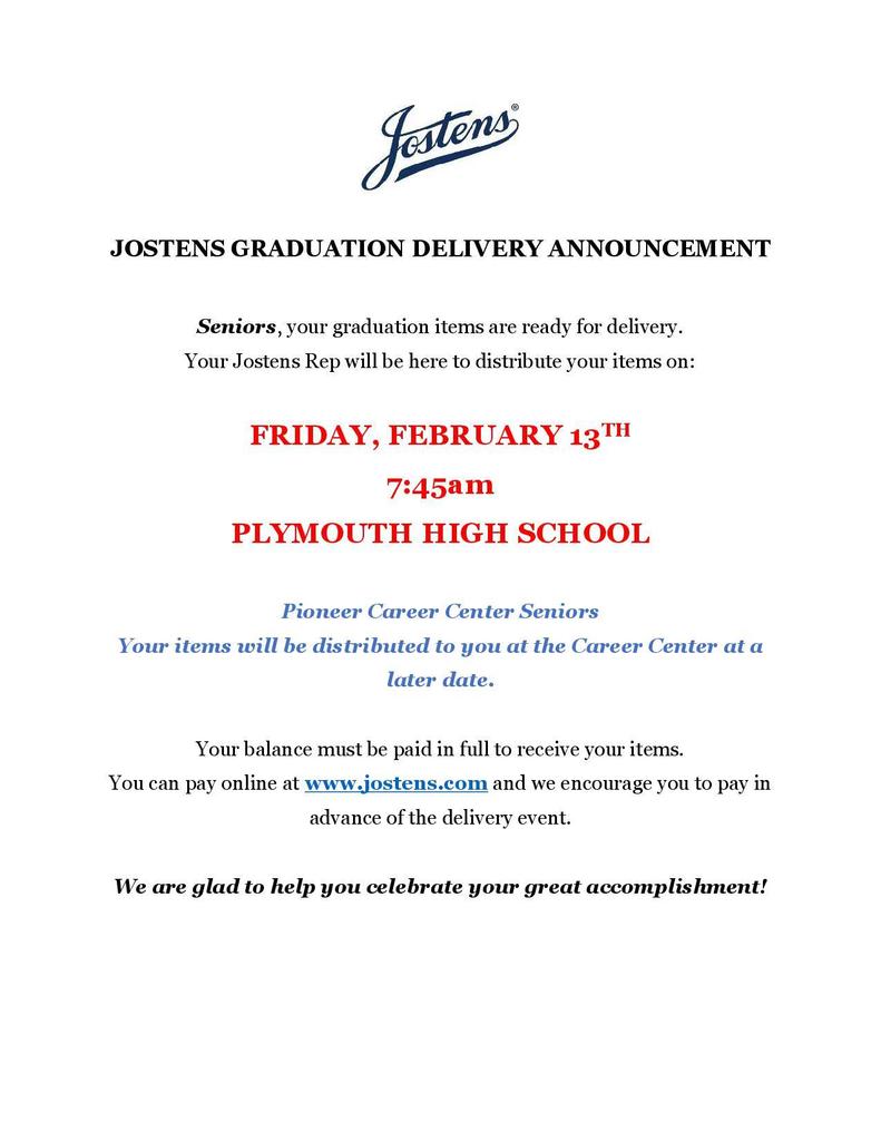 ANNOUNCEMENT - GRAD DELIVERY (1)