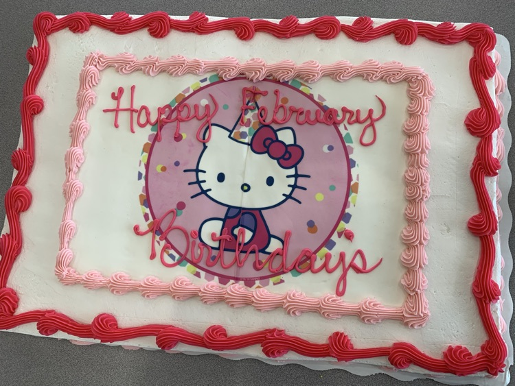 Feb birthday cake