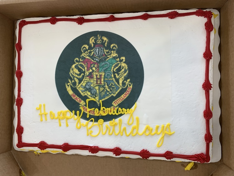 Feb birthday cake