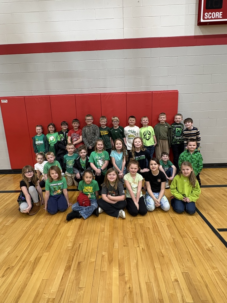 St Patrick day students