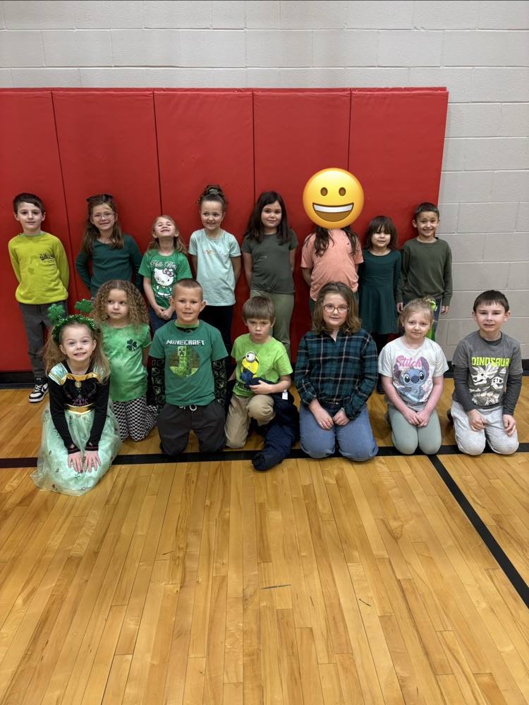 St Patrick day students