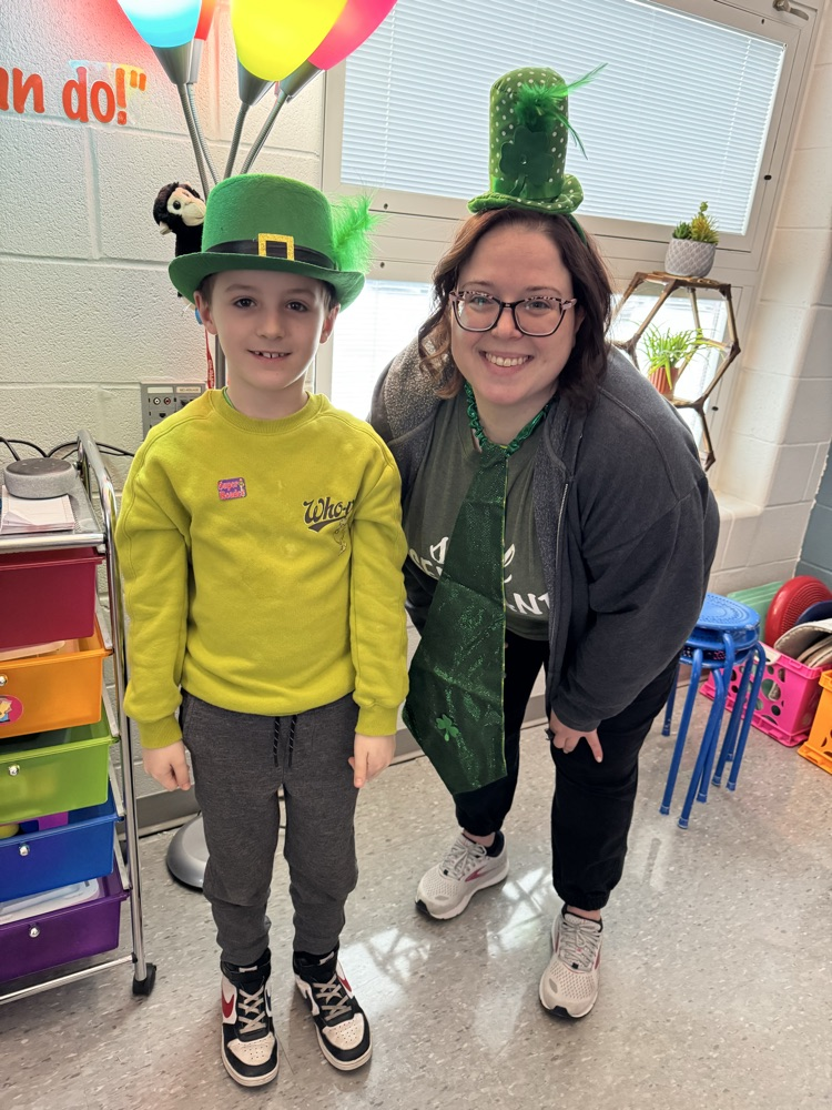 St Patrick day students