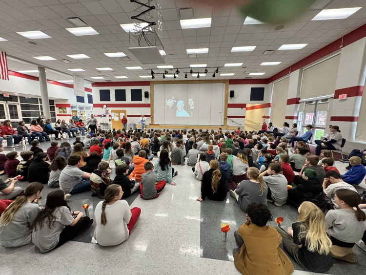 Mr parsons describes carrying the Olympic torch to students