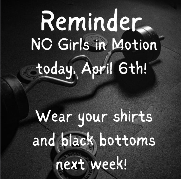 girls in motion flyer