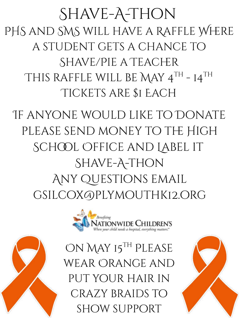 shave a thon flyer 2026