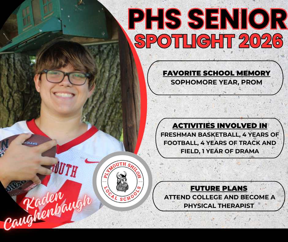 kaden caughenbaugh senior spotlight