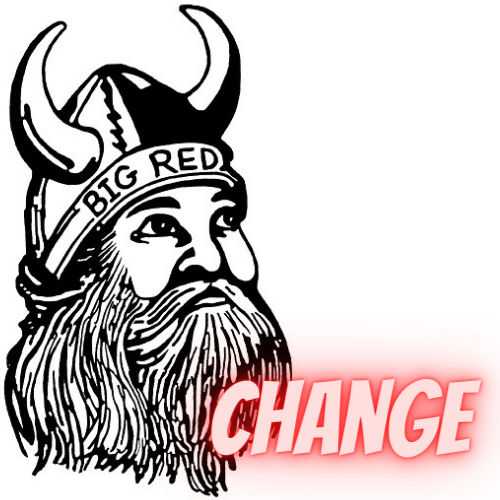 change with viking logo