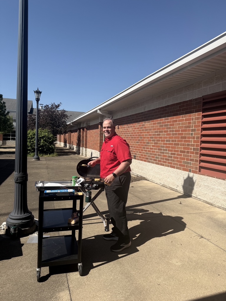 mr. genders preparing lunch