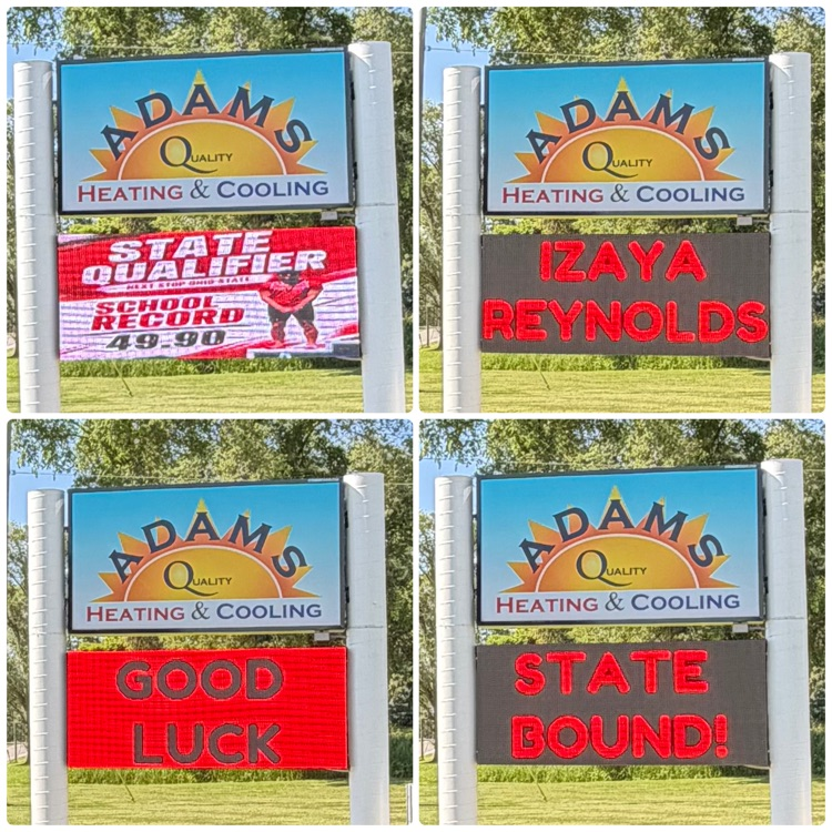 Adams sign