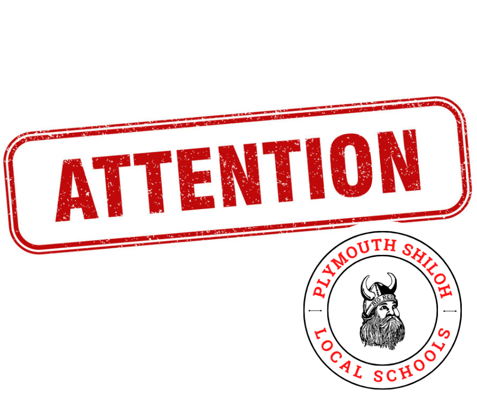 Attention viking logo