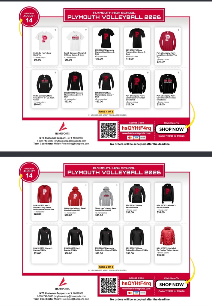 volleyball gear