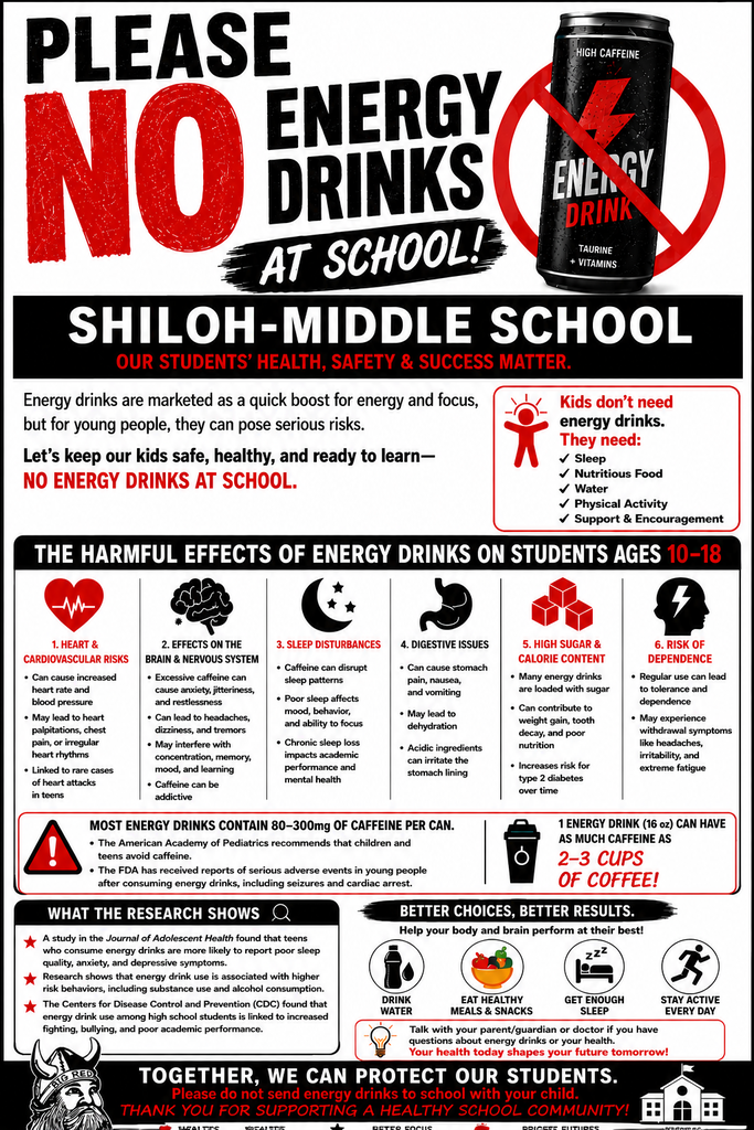 energy drink flyer