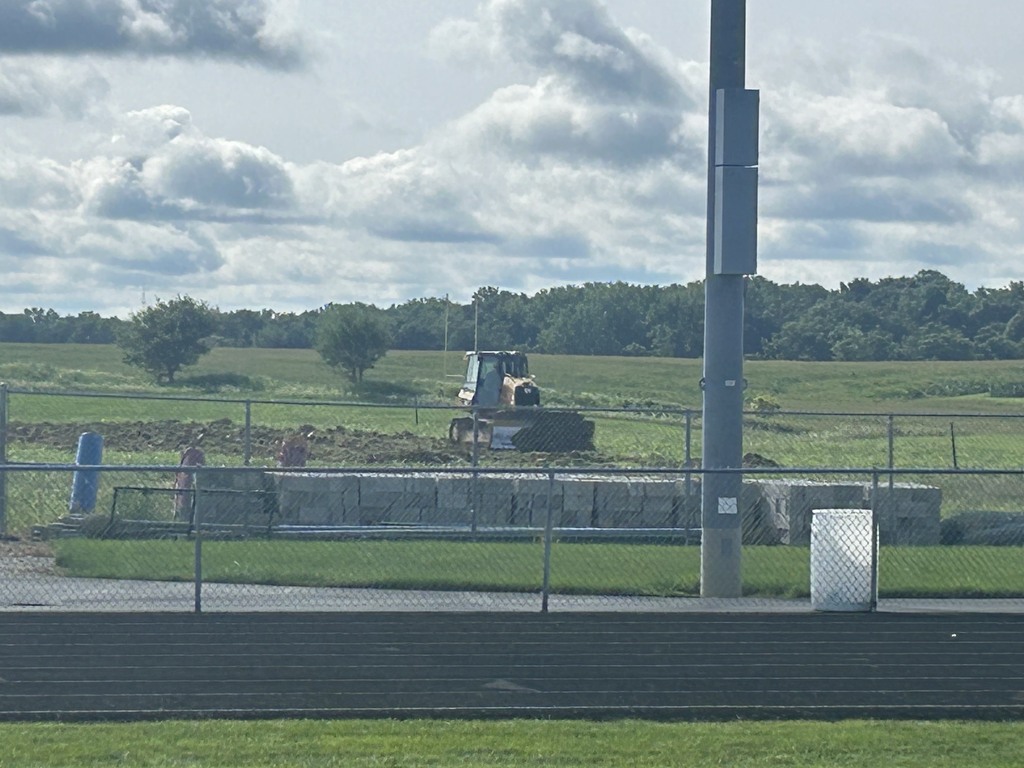 softball field progress