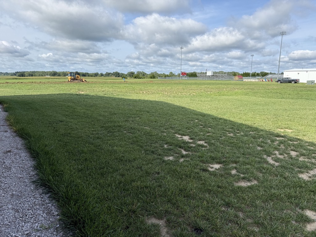 softball field progress