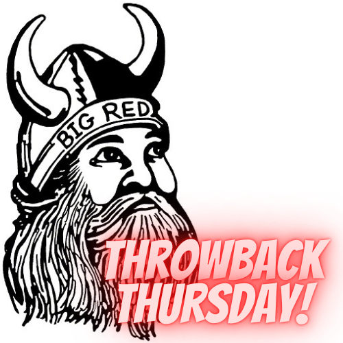 throwback thursday viking logo