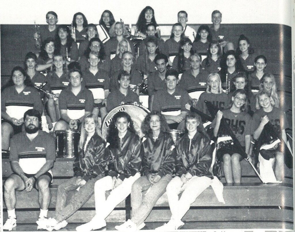 1994-1995 marching band