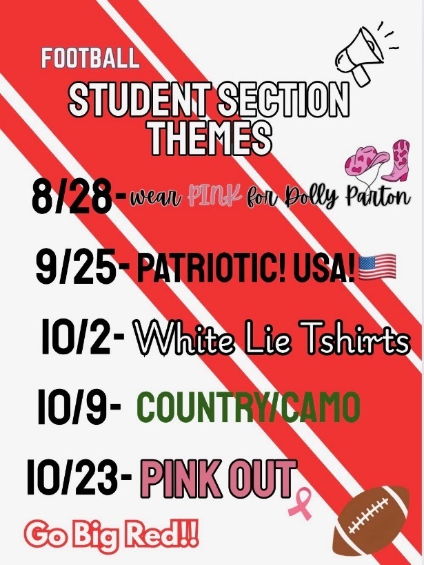 student section themes 2026