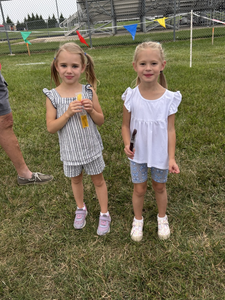 students at fun run